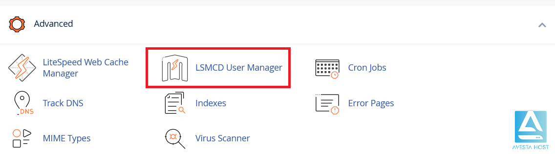 LSMCD User Manager